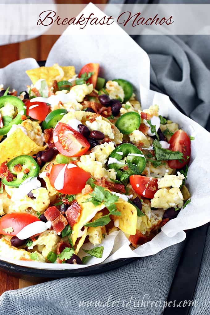 Loaded Breakfast Nachos