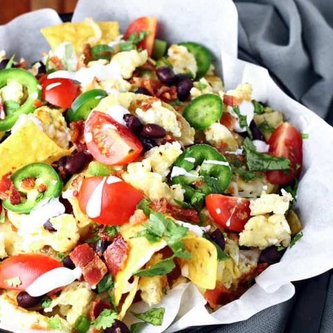 Loaded Breakfast Nachos feature