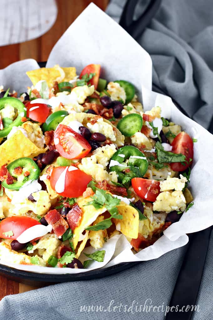 Loaded Breakfast Nachos