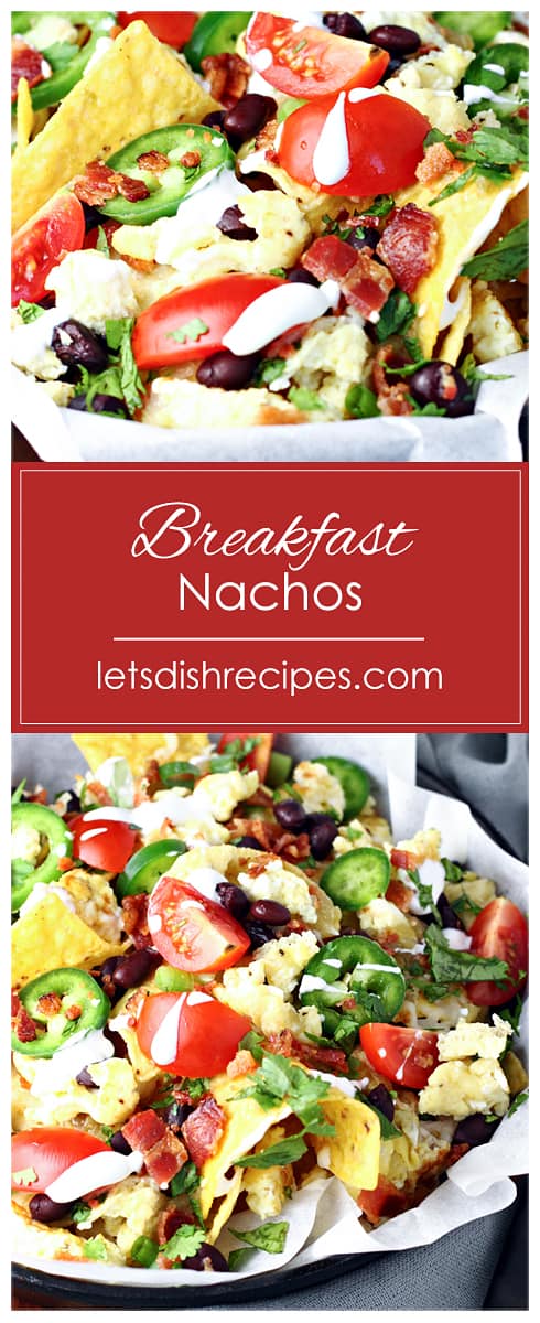 Loaded Breakfast Nachos