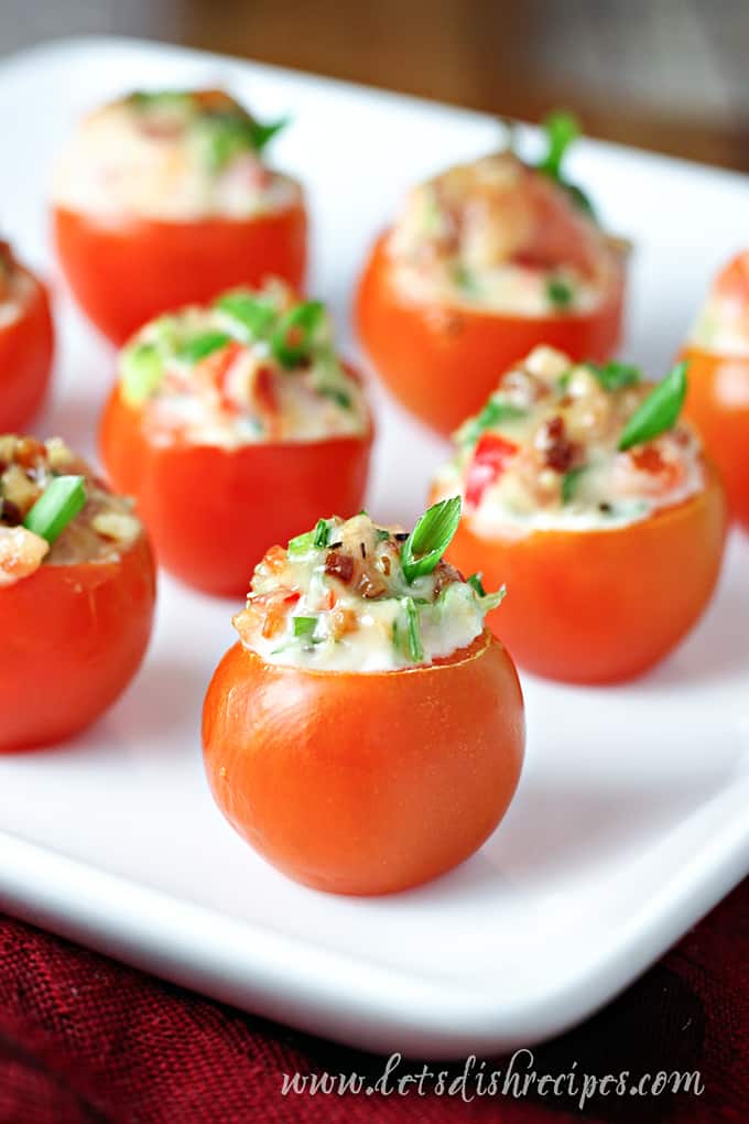 BLT Stuffed Cherry Tomatoes