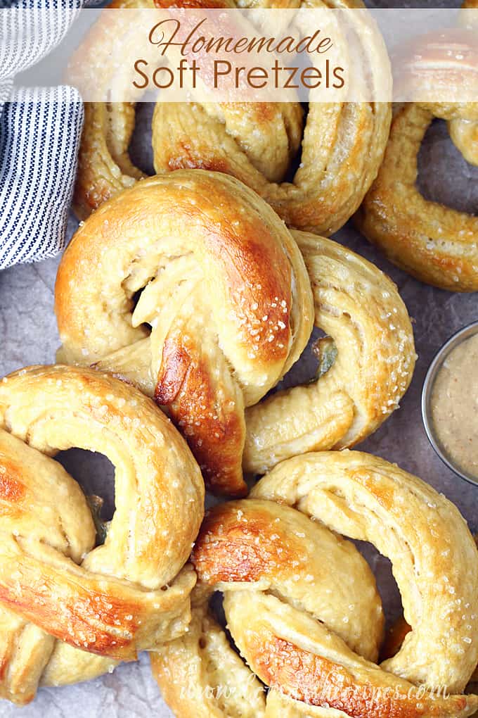 Homemade Baked Soft Pretzels