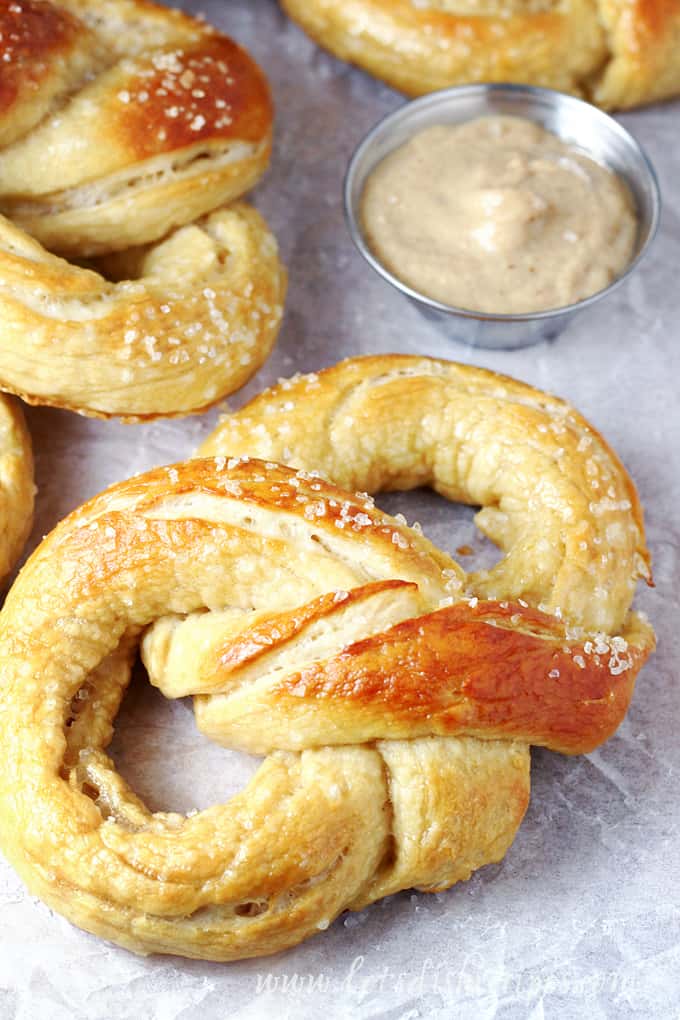 Homemade Baked Soft Pretzels