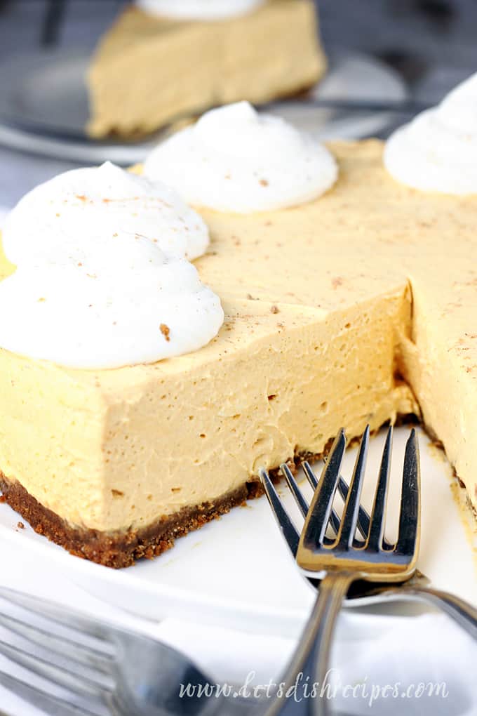 No-Bake Pumpkin Cheesecake