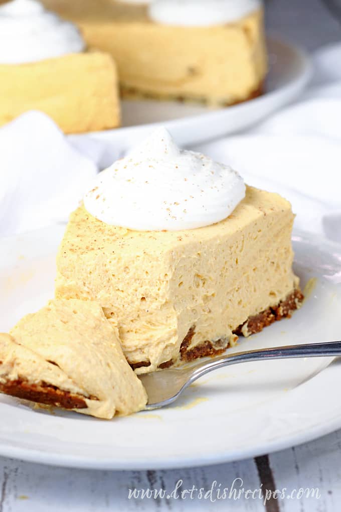 No-Bake Pumpkin Cheesecake