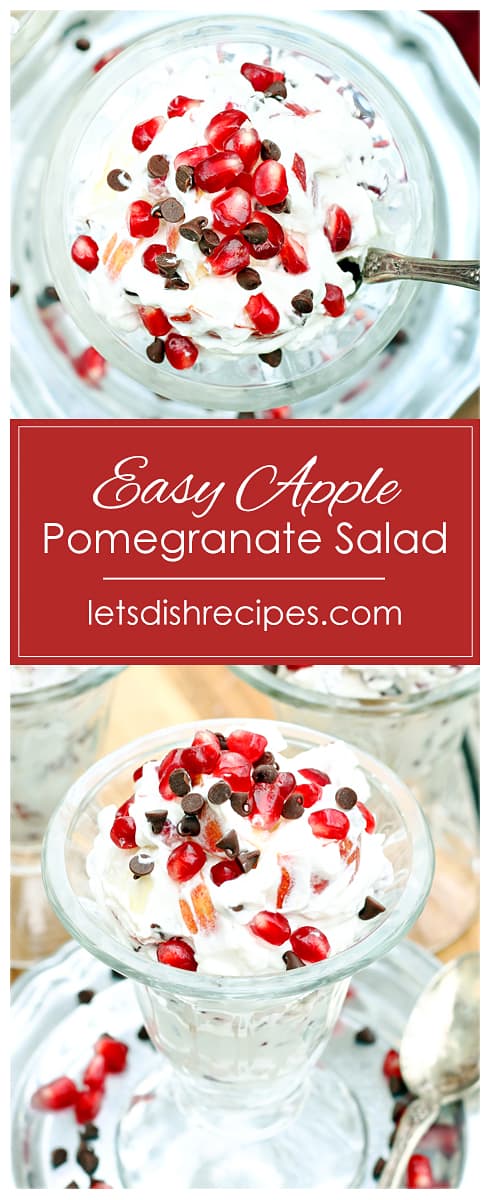 Apple Pomegranate Salad