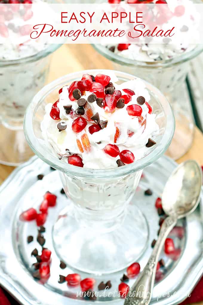 Apple Pomegranate Salad