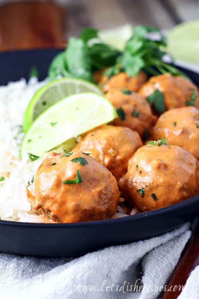 Butter Chicken Meatballs