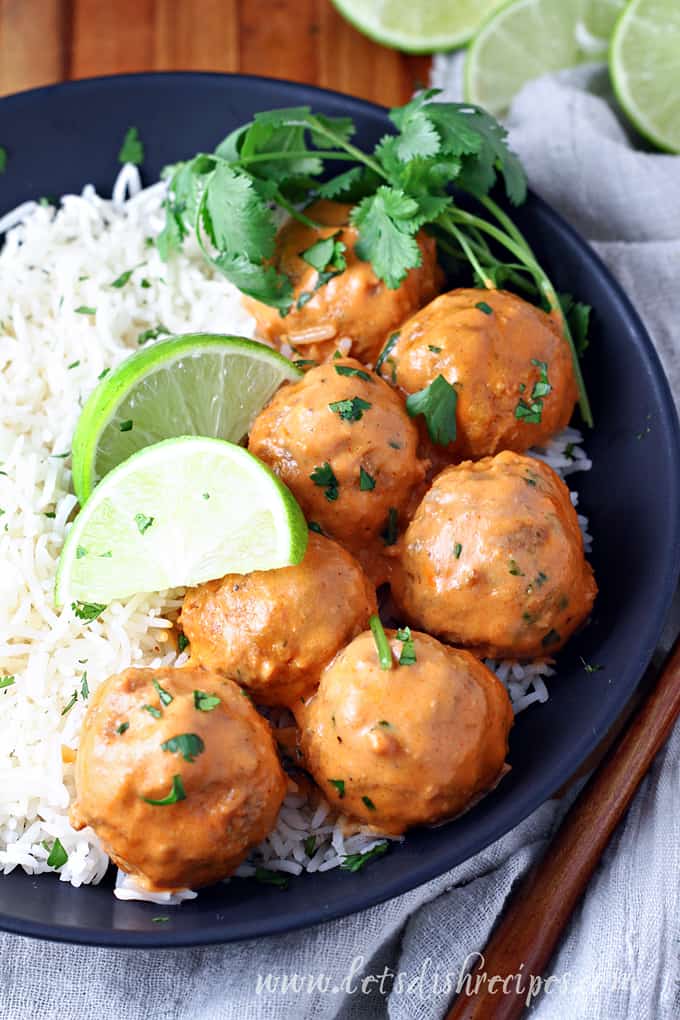 Butter Chicken Meatballs