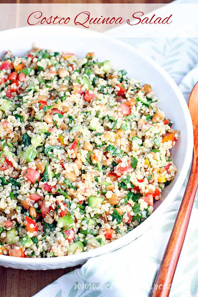 Costco Quinoa Salad (Copycat Recipe)