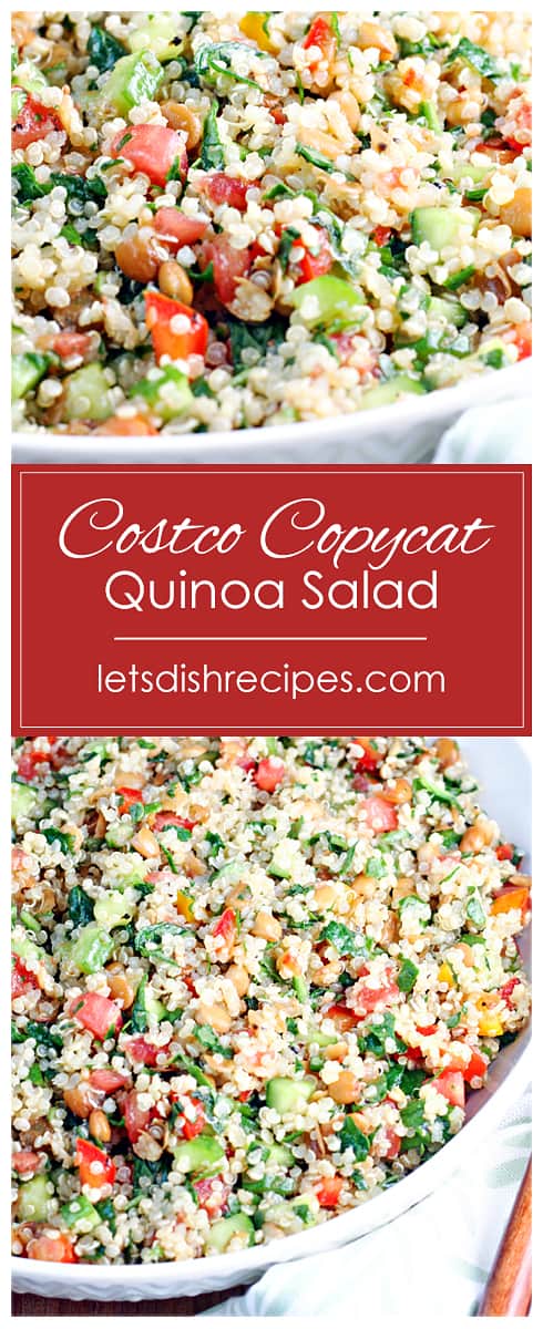 Costco Quinoa Salad (Copycat Recipe)