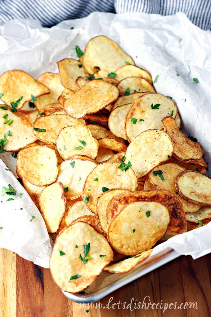 Crispy Air Fryer Potato Chips