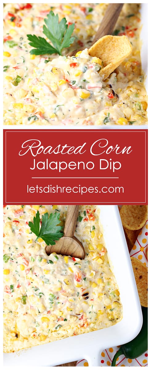 Roasted Corn and Jalapeno Dip