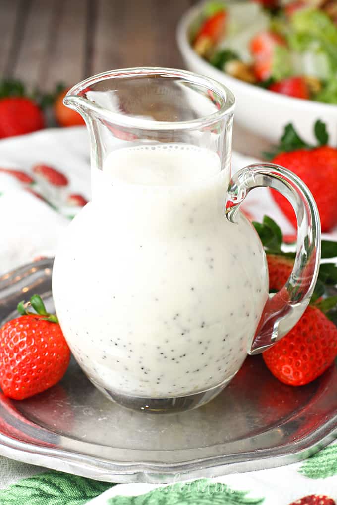 Creamy Honey Poppy Seed Dressing