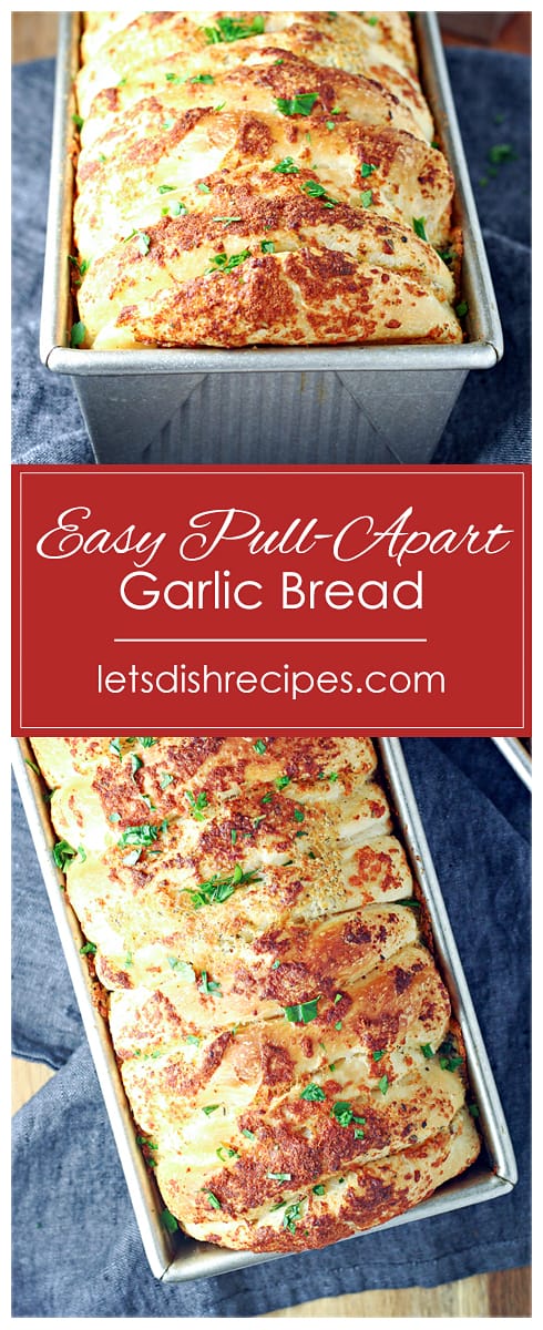 Easy Pull-Apart Garlic Bread