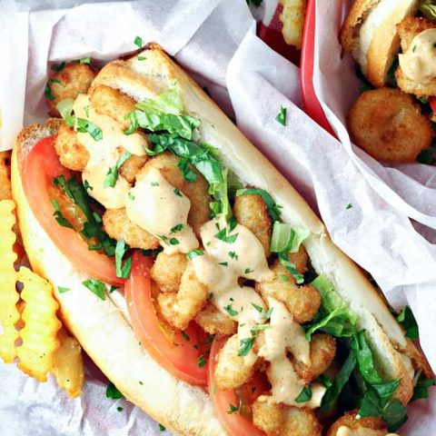 Shortcut Shrimp PoBoys feature