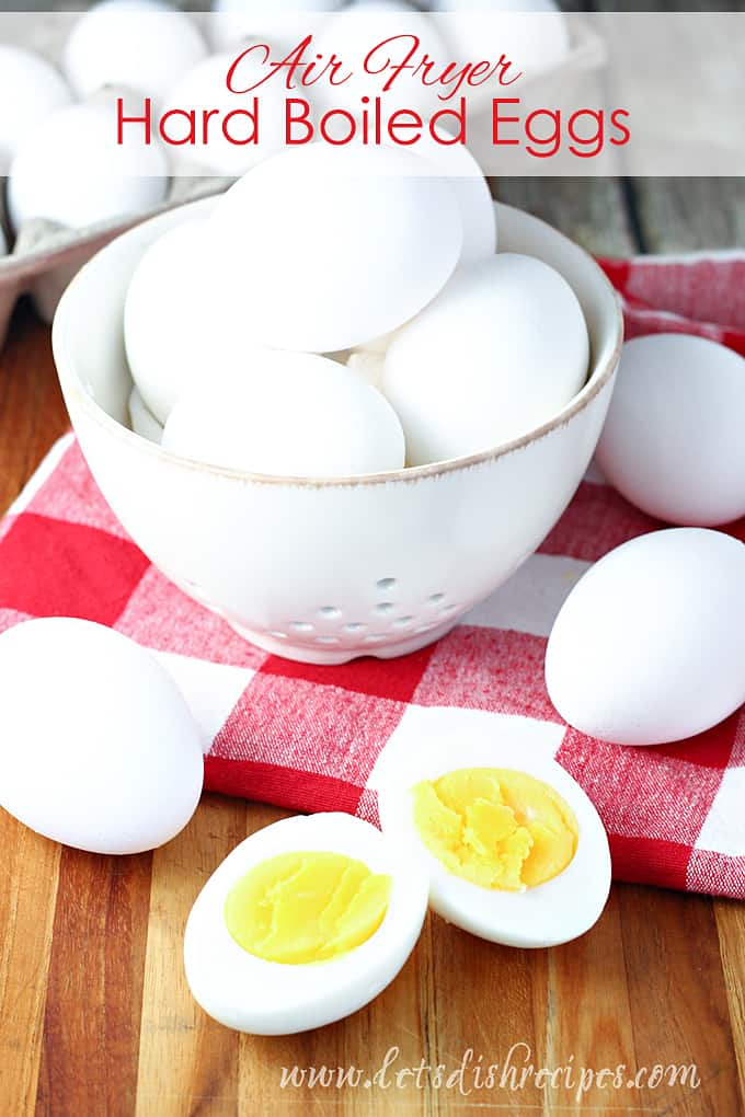 Air Fryer Hard Boiled Eggs