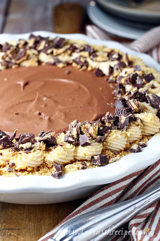 Better Than Costco Peanut Butter Chocolate Cream Pie