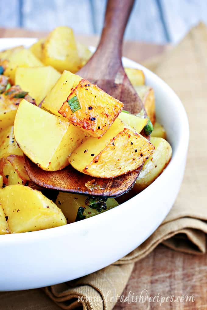 Browned Butter Roasted Potatoes