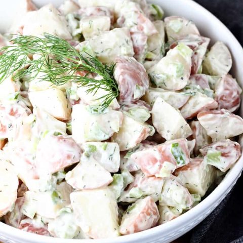 Dill and Red Potato Salad feature