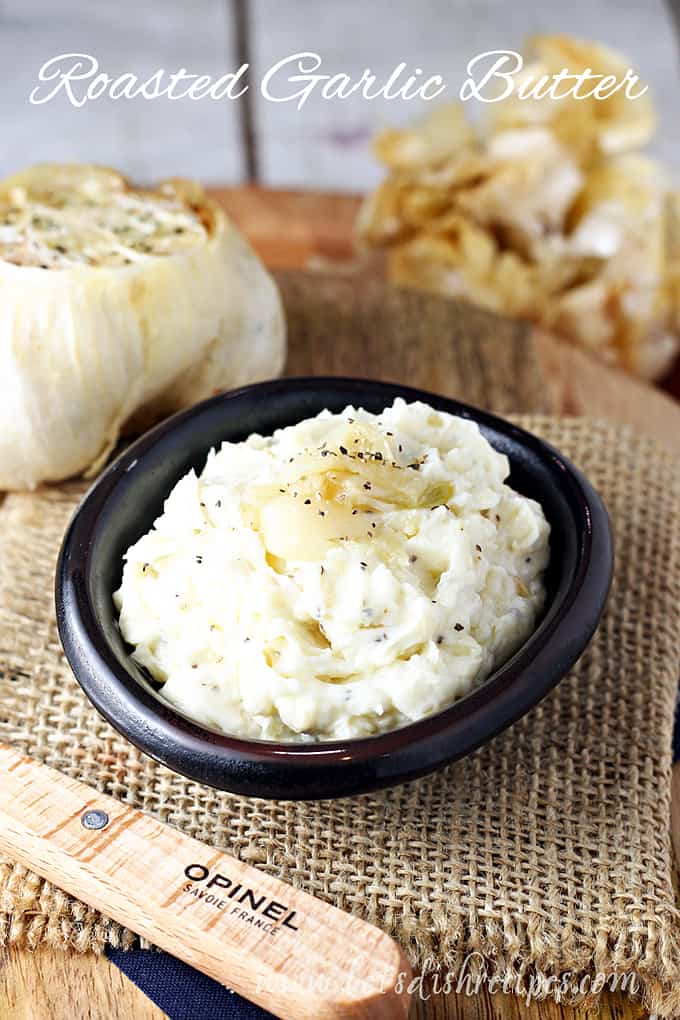 Roasted Garlic Butter