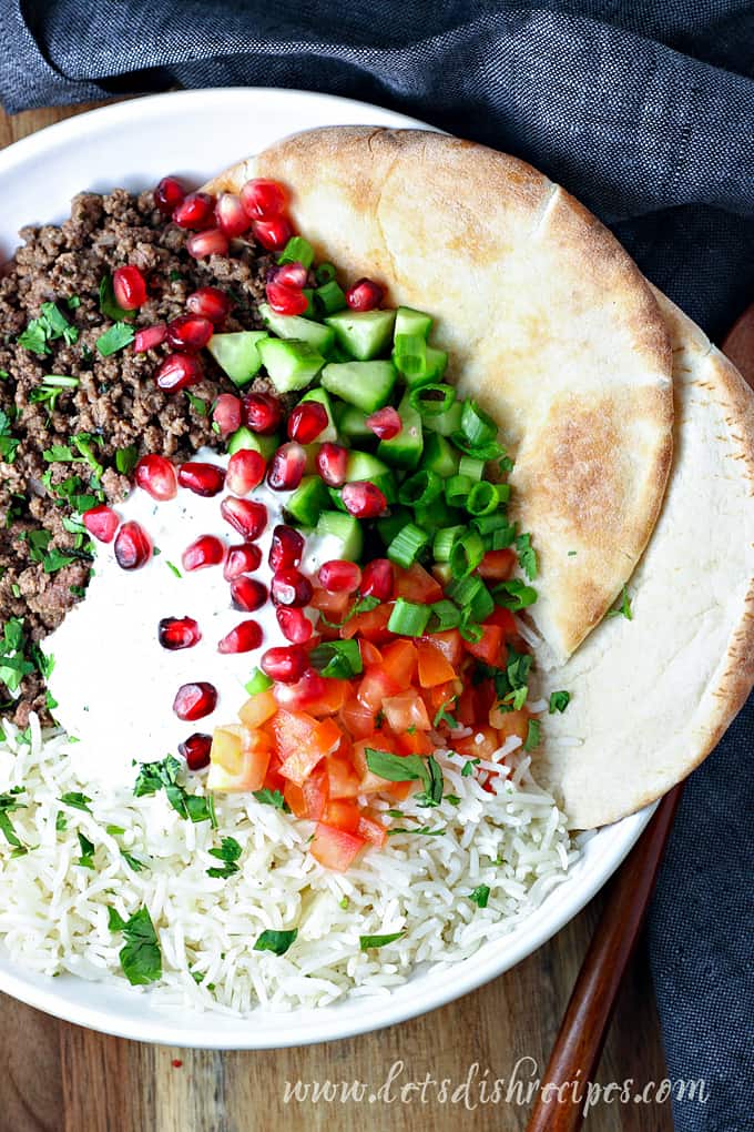 Israeli Beef Bowls