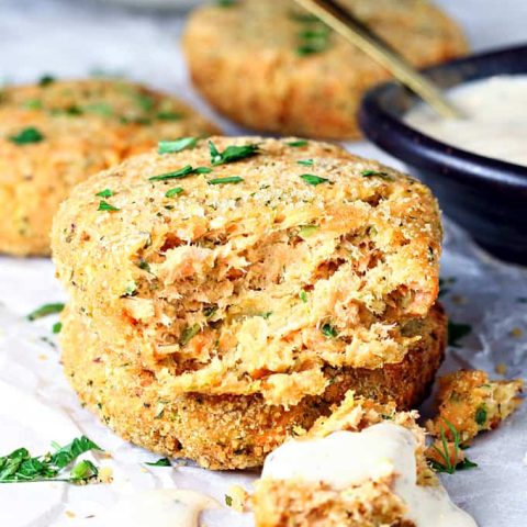 Salmon Cakes feature