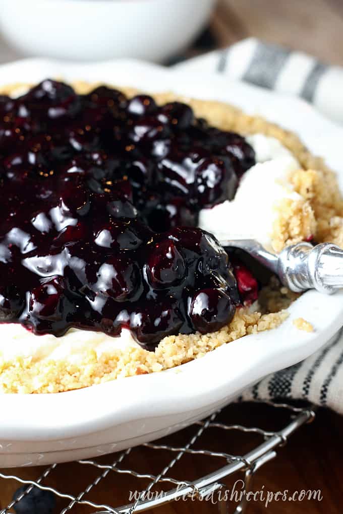 Best Blueberry Cream Pie