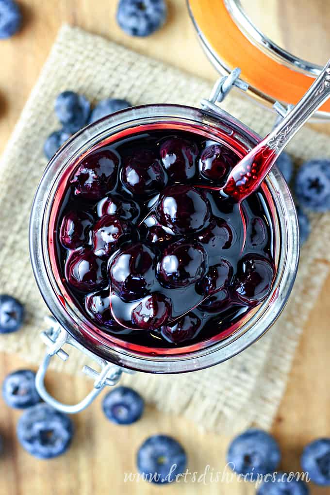 Easy Blueberry Sauce