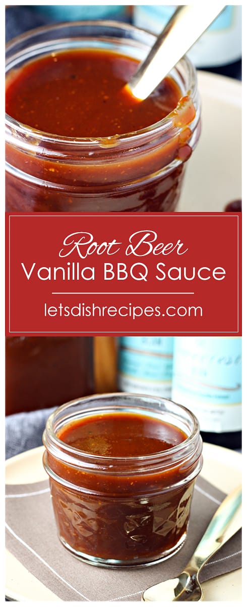 Root Beer Vanilla Barbecue Sauce