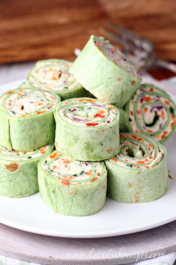 Ranch Veggie Pinwheels