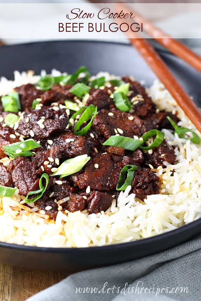 Slow Cooker Beef Bulgogi