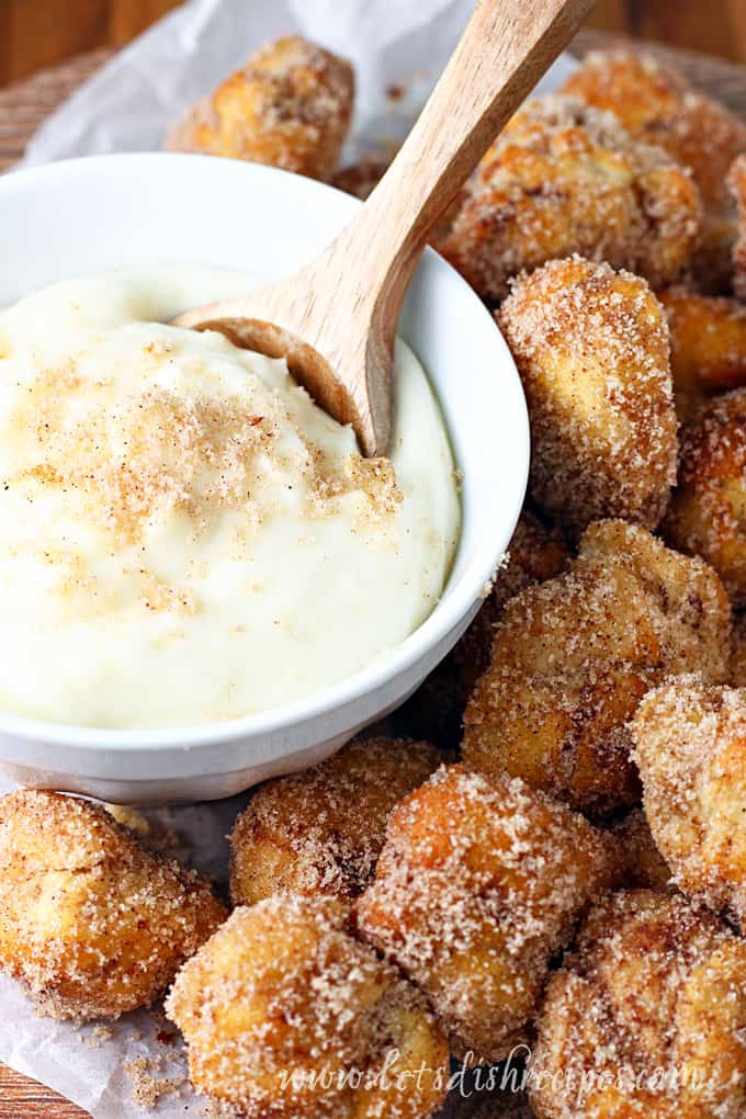 Air Fryer Cinnamon Roll Bites