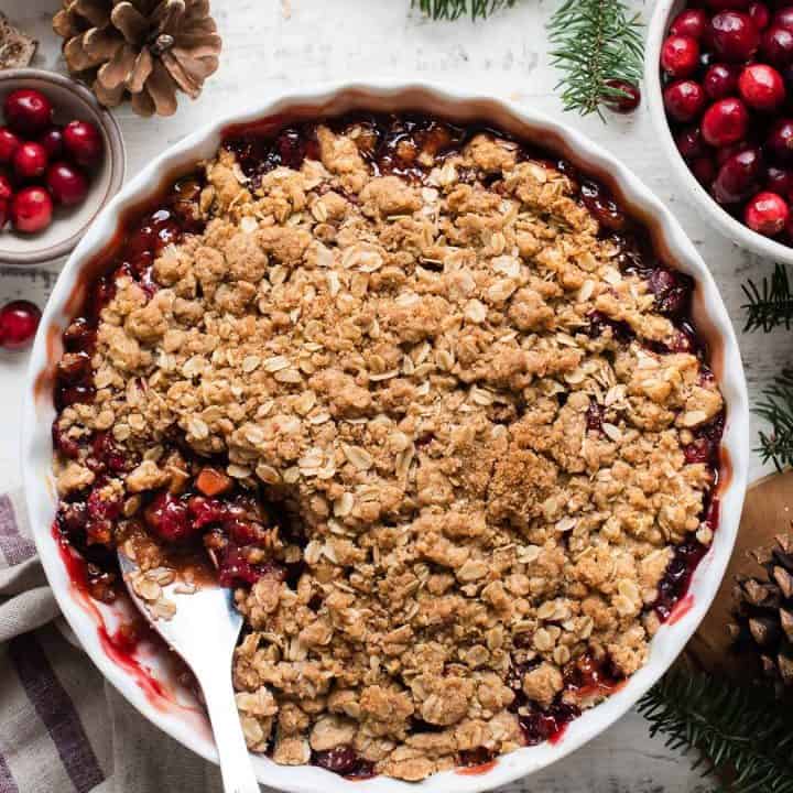 Cranberry Apple Crisp kitchenconfidante.com 1512