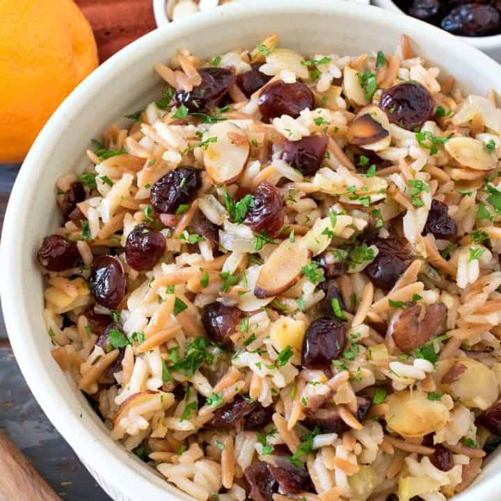 Cranberry Rice Pilaf 2