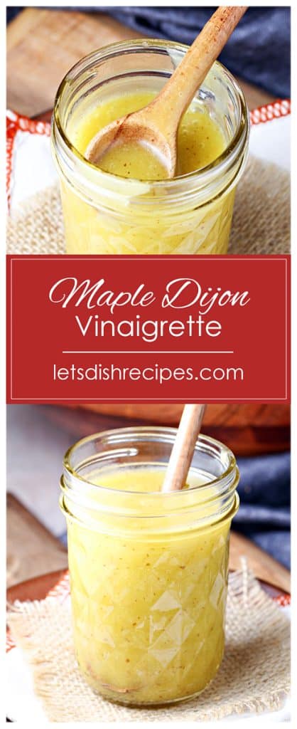 Maple Dijon Vinaigrette