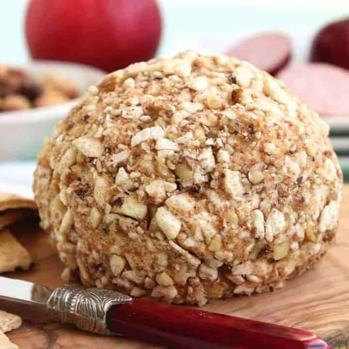 Apple Walnut Goat Cheese Ball 51