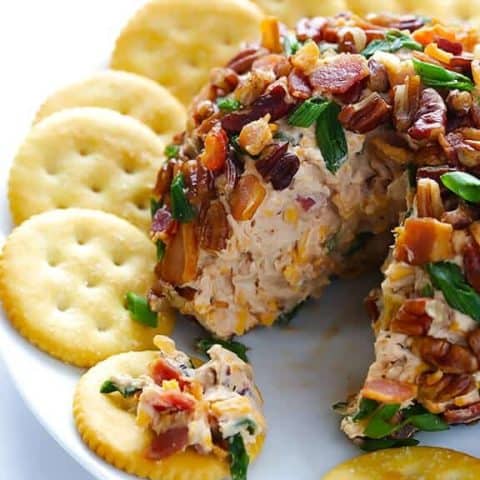 BBQ Bacon Cheese Ball 1