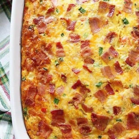 Bacon Potato and Egg Casserole 3