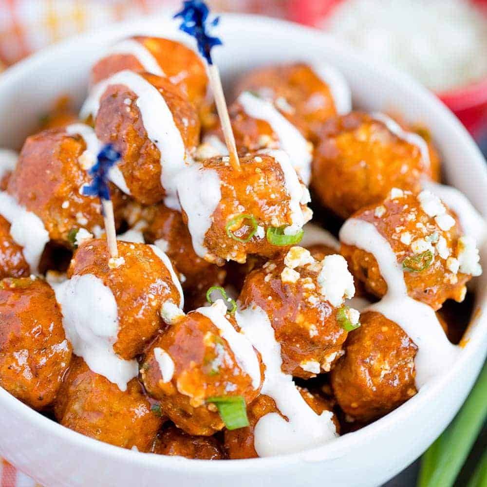 Buffalo Ranch Meatballs fb 1