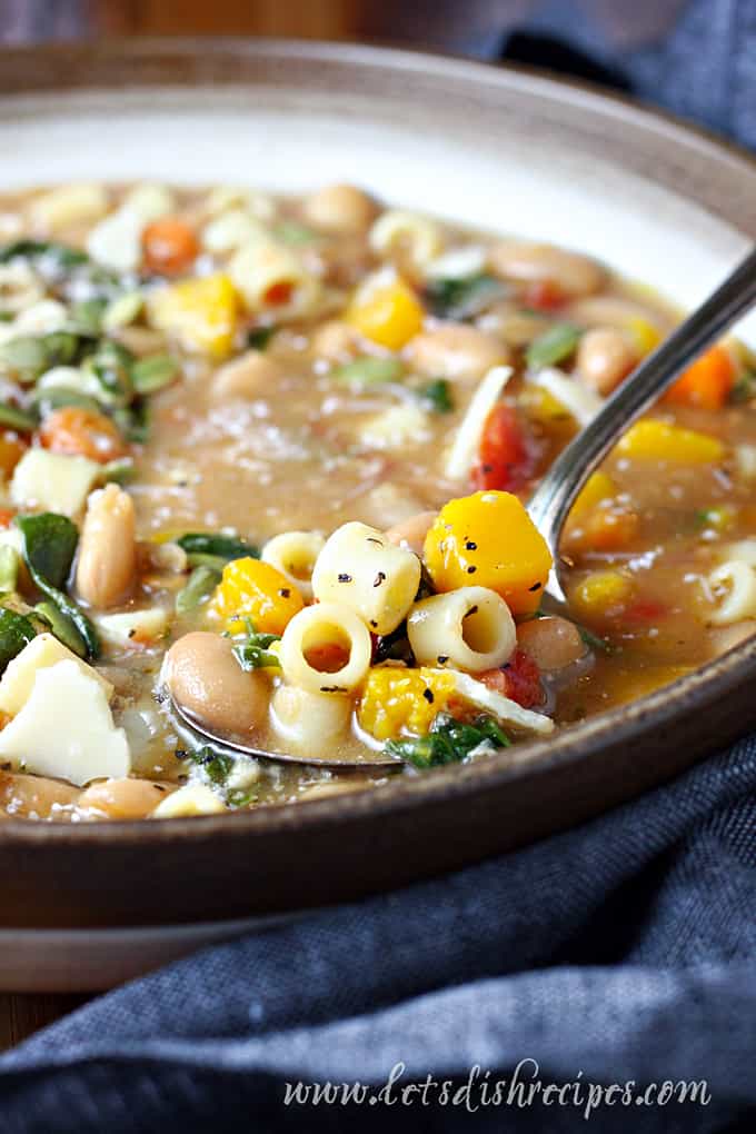 Butternut Squash Minestrone