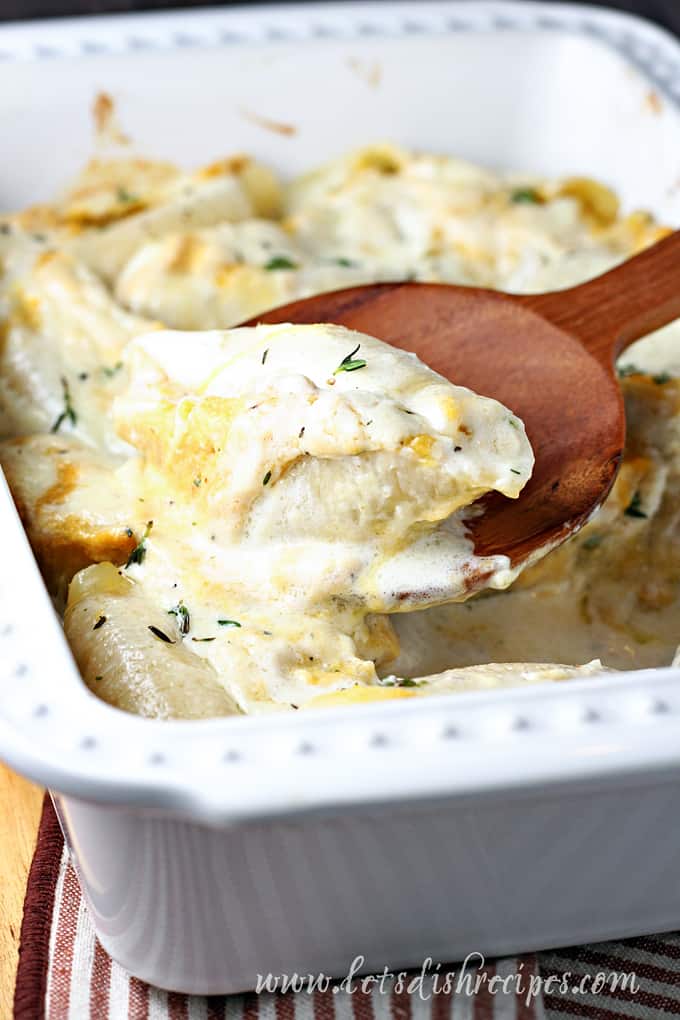 Butternut Squash Stuffed Shells