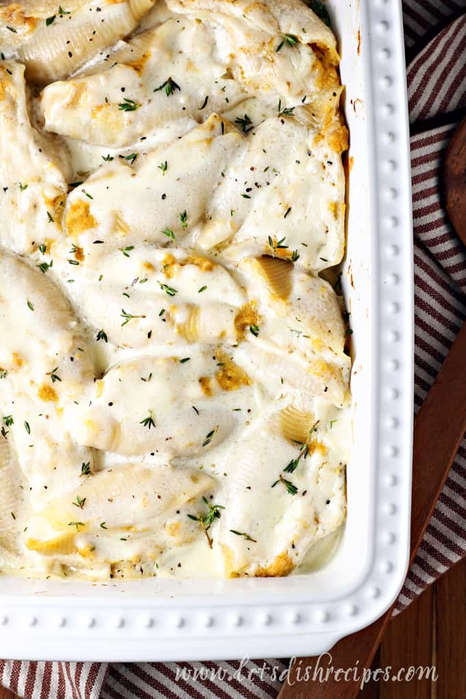 Butternut Squash Stuffed Shells