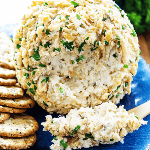 FRENCH ONION CHEESE BALL featured