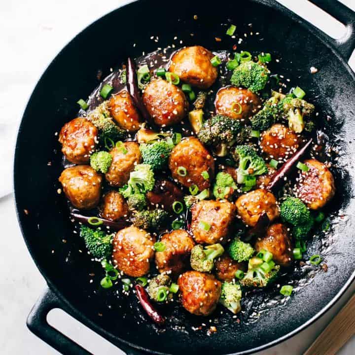 General Tsos Chicken Meatballs 14