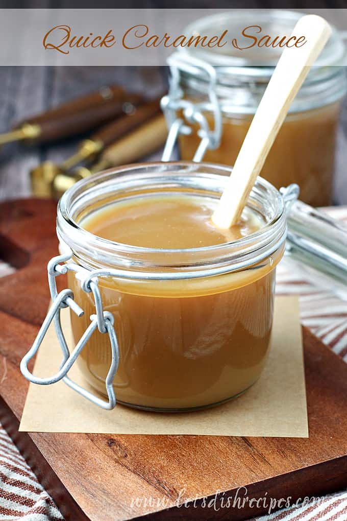 Quick Caramel Sauce