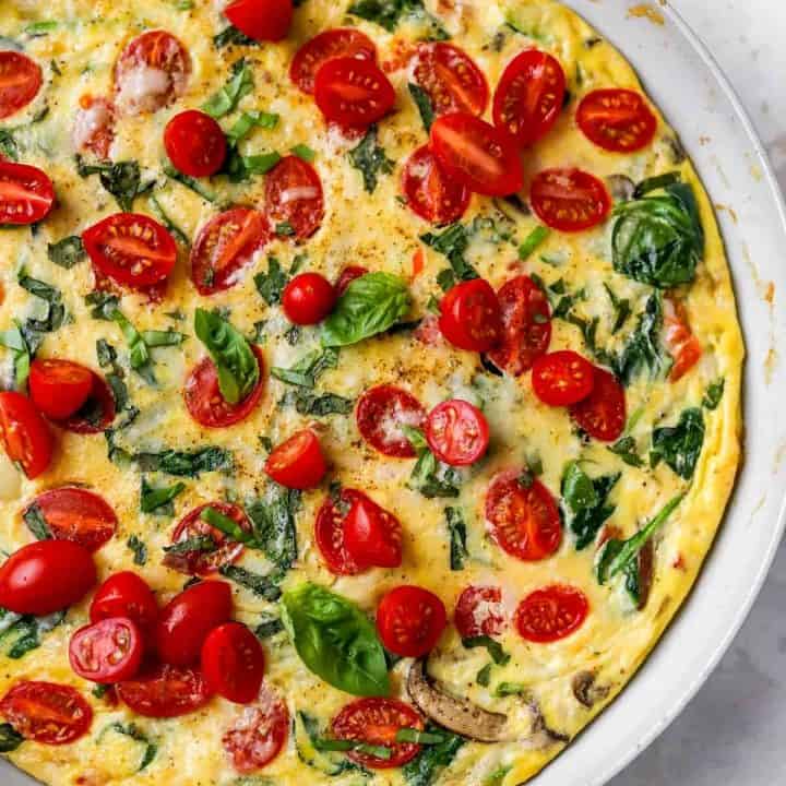 vegetable frittata 7