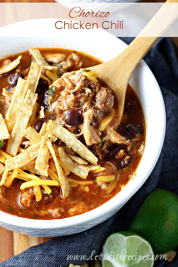 Chorizo Chicken Chili