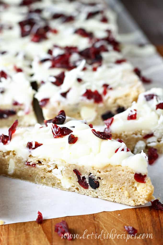 Starbucks Cranberry Bliss Bars (Copycat Recipe)