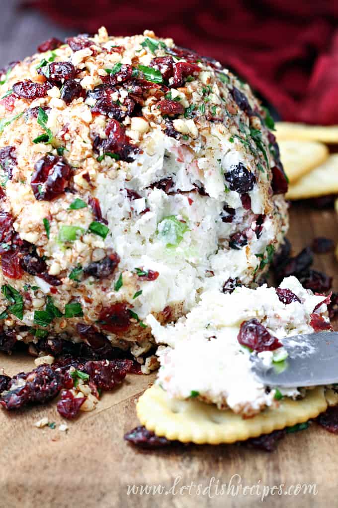 Cranberry Pecan Cheese Ball